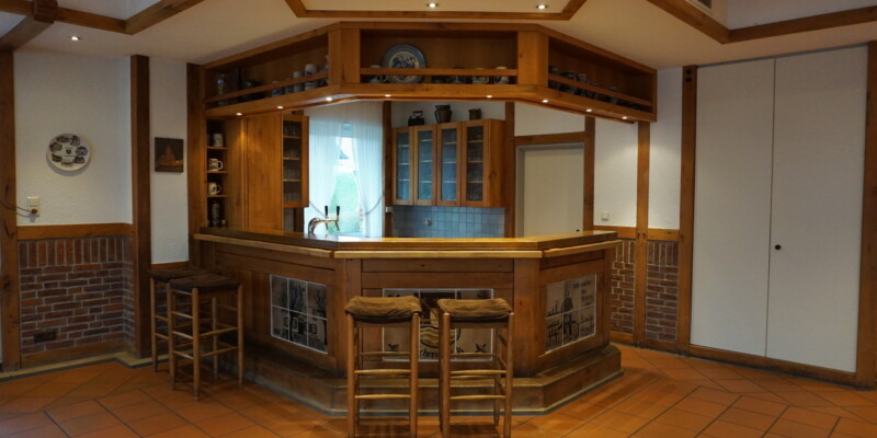 Theke im Saal